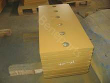 Farm Tractor Motor Grader Blade Cutting Edge D155 a-2 Bulldozer Cutting Edge Double Bevel Flat 195-71-61550