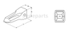 1835300 CAT J Family J300 Bucket Teeth
