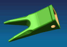 9W8452WTL CAT J Family J460 Bucket Teeth E330 E345 988 988F